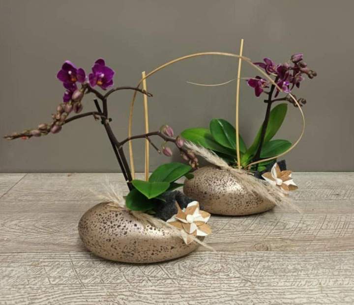 Ornement floral Doué-en-Anjou